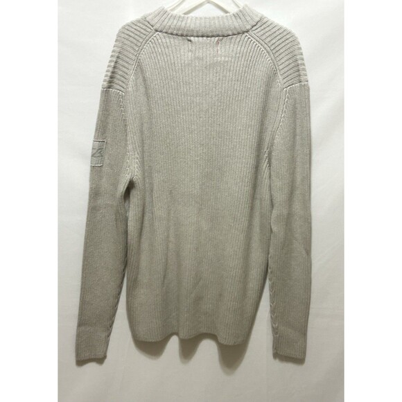 Cutter & Buck Mens XL Gray Long Sleeve Warm Heavy Sweater NWT - Picture 9 of 12